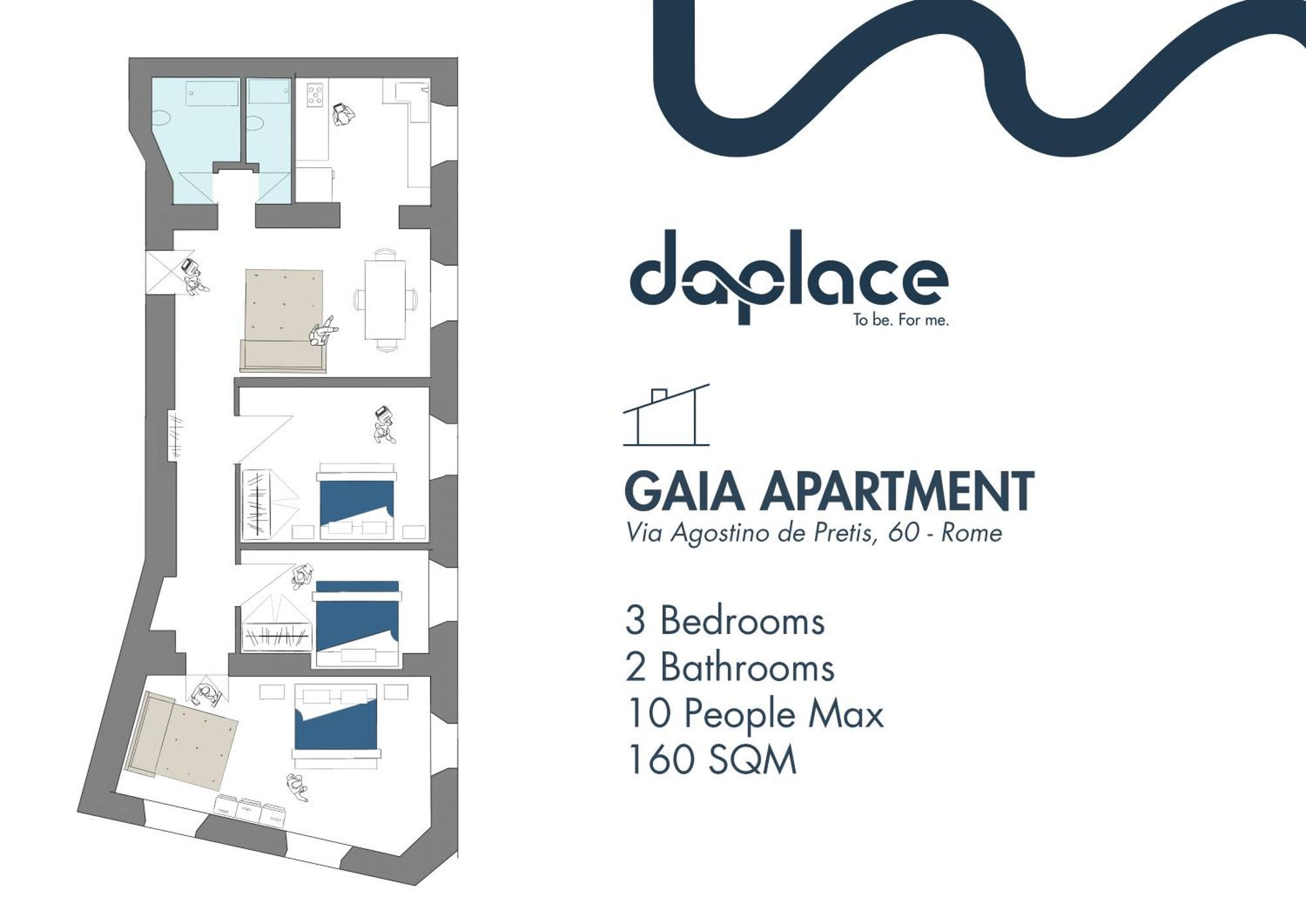 Daplace - Gaia Apartment Rzym Zewnętrze zdjęcie